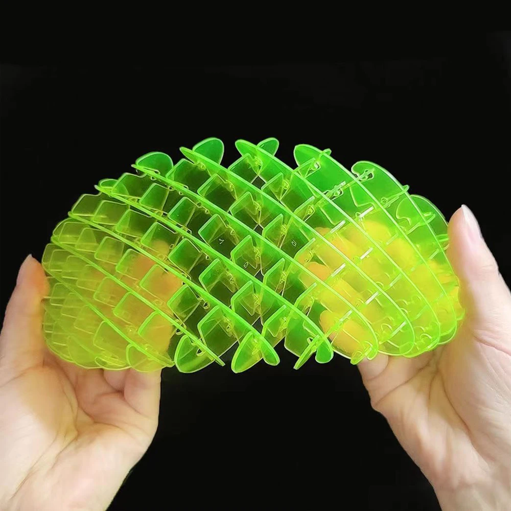 Worm Unboxing Deformation 2024  Big Bracelet Toy Fidget Worm Night Glowing Pressure Reducing Squishy Worms Reduce PressureToy 3