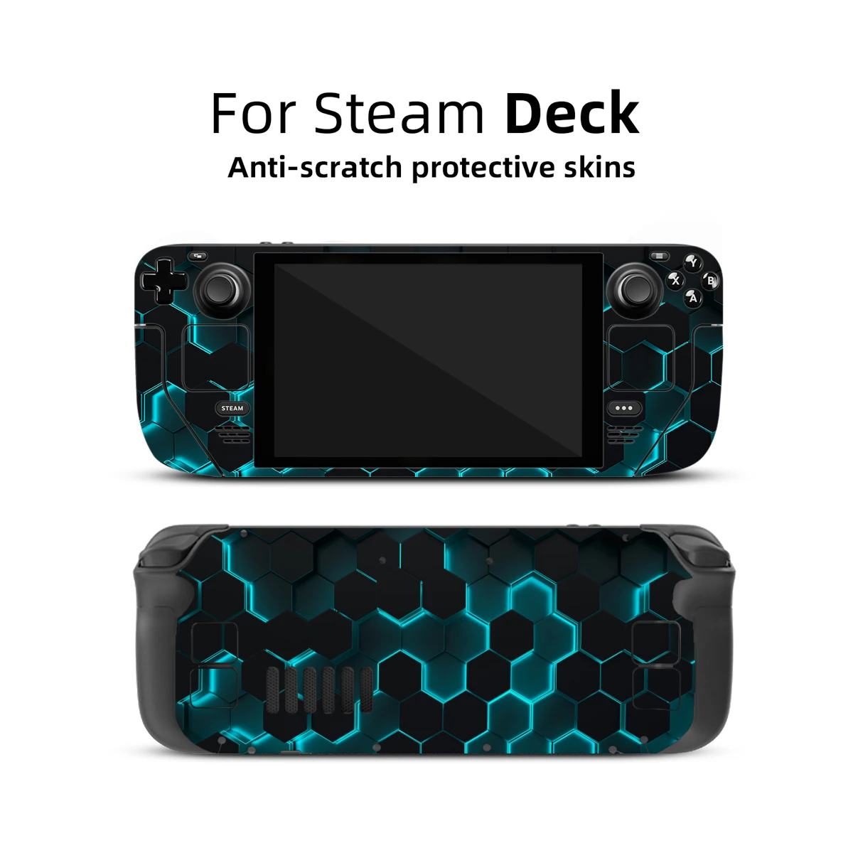 Cyberpunk Vinyl Skin para Steam Deck Console Conjunto Completo de Proteção Decalque Tampa para Valve Console Adesivos Premium - Image 4