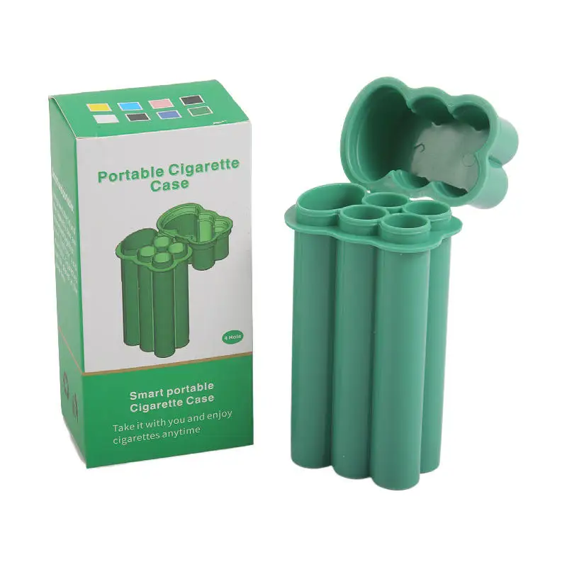IntegratedFlip-TopCigaretteCase,EnlargedVersion,withFourHolesandLighterStorage,SuitableforMen-AliExpress