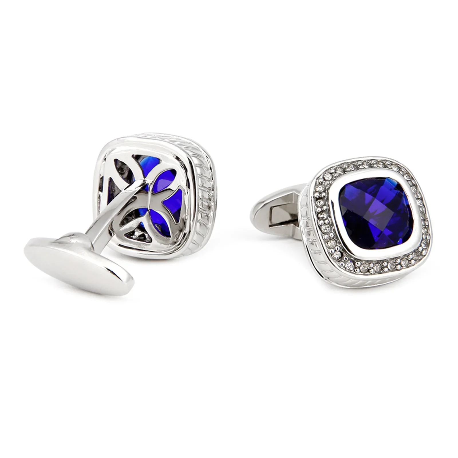 Cufflinks for Mens Luxury High Quality Shirt Studs Buttons Set Best Gifts for Wedding Business Cuff Links Jewelry - 6