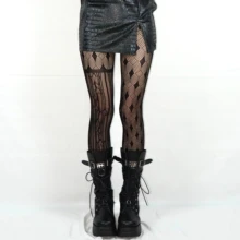 

Hot Anime Sexy Women's Long Fishnet Body Stockings Fish Net Pantyhose Mesh Nylon Tights Lingerie Black Thigh High Waist Hosiery