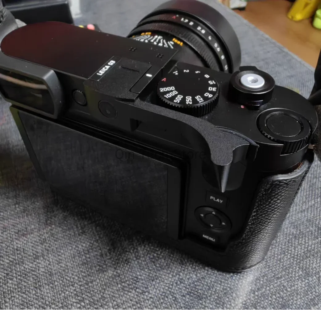 Metel Thumb Up Hot Shoe Hand Grip Hotshoe Cover Made Staffa Per Leica M10 M10-P M10R M11 Fotocamera Argento Nero