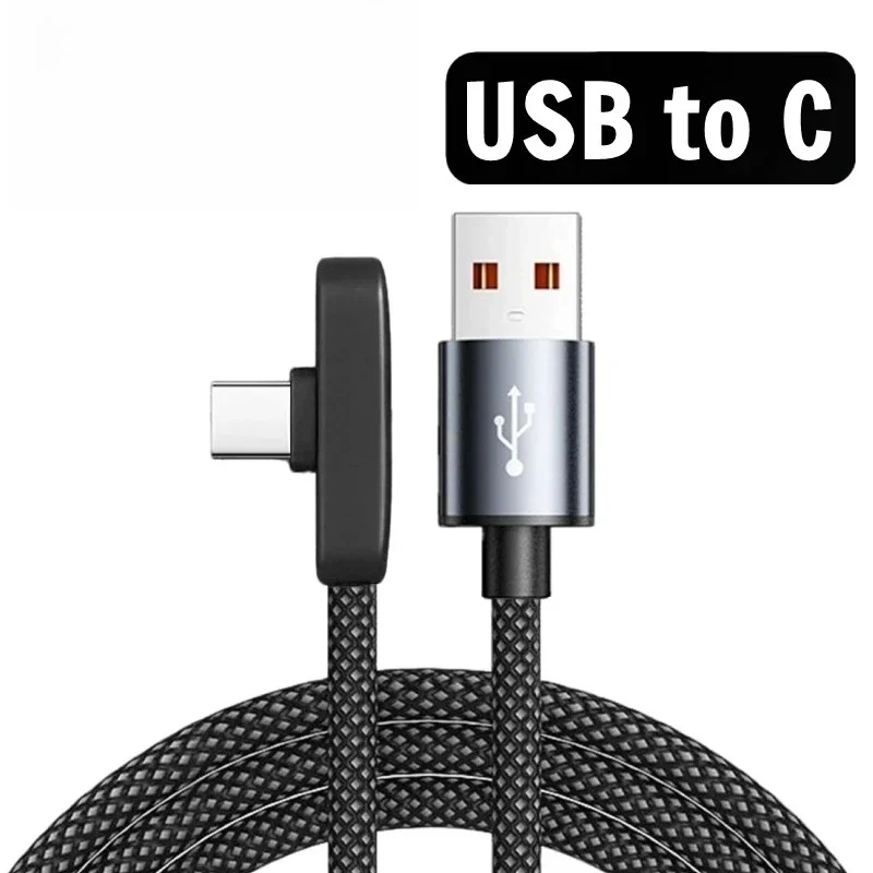 ตัวเลือกสินค้า สายชาร์จเร็ว 90 องศา USB-C ชาร์จได้ทุกแบรนด์