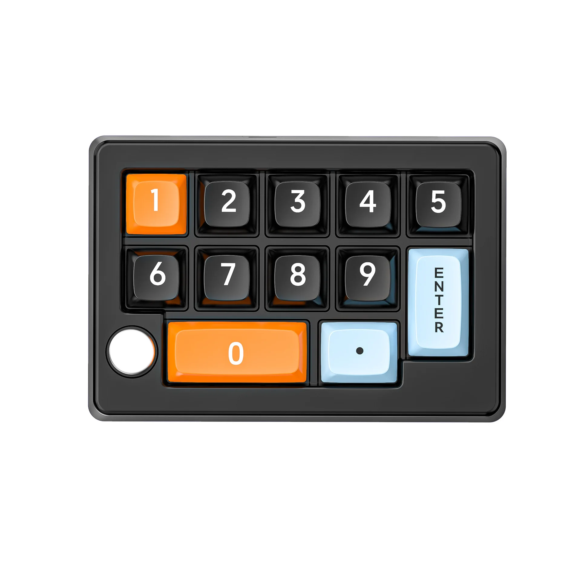 ミニワイヤレスメカニカルキーボード,RGBテンキー,3モード,USB,MKESPN