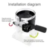 Electric Trimmer Router Base Quick Fixation Durable Trimming Milling Machine Accessorie Compact Wood Router Base Cover Case 4
