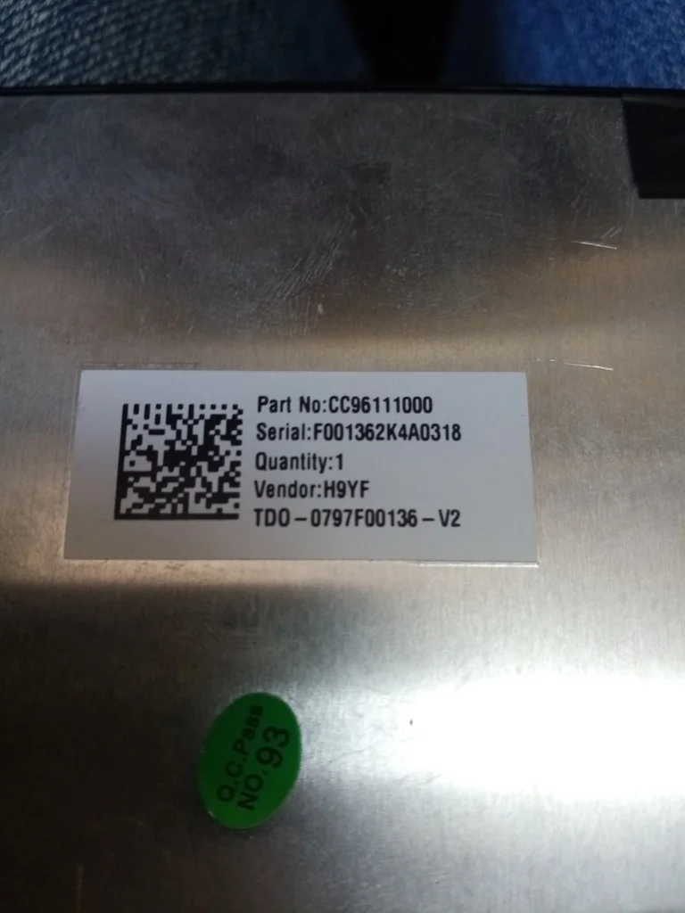 TDO-0797F00136-V2 TDO-0797F00136-V3 TDO-0797F00136-V6 LMB5F00136 LMB5F00136-V3BL-A 차량용 네비게이션 LCD 스크린 194x119mm
