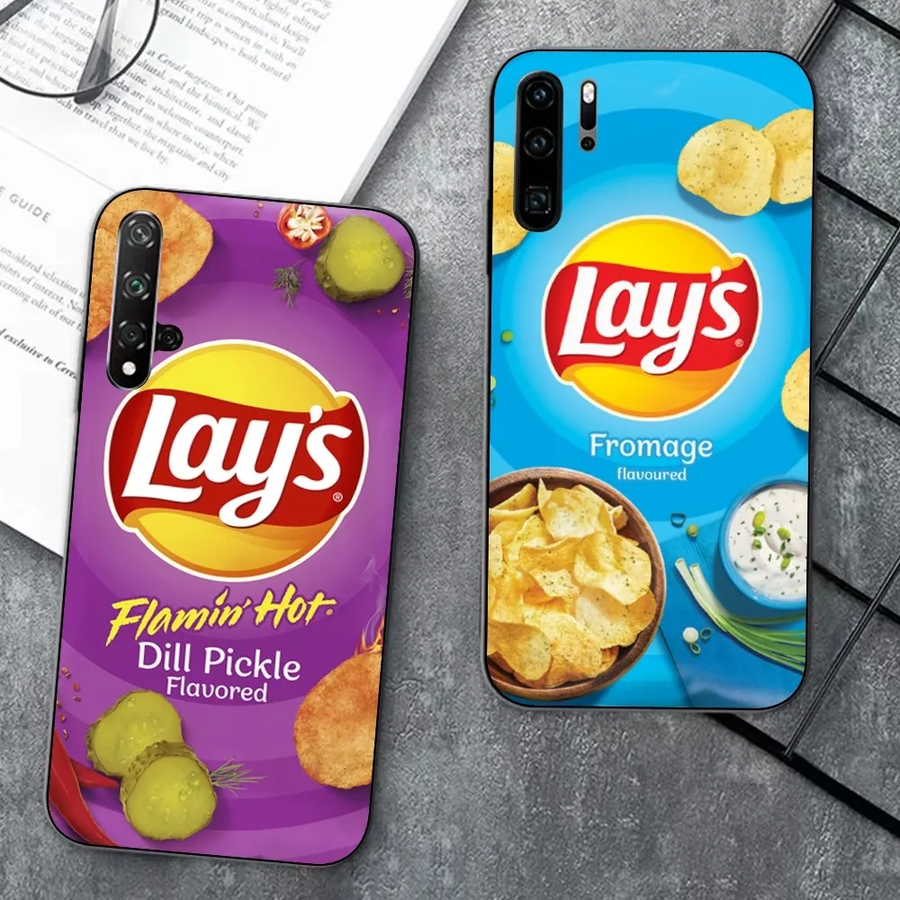 Snack Food Potato L-Lay'S Phone Case Per Huawei P 8 9 10 20 30 40 50 Pro Lite Psmart Honor 10 Lite 70 Mate 20Lite