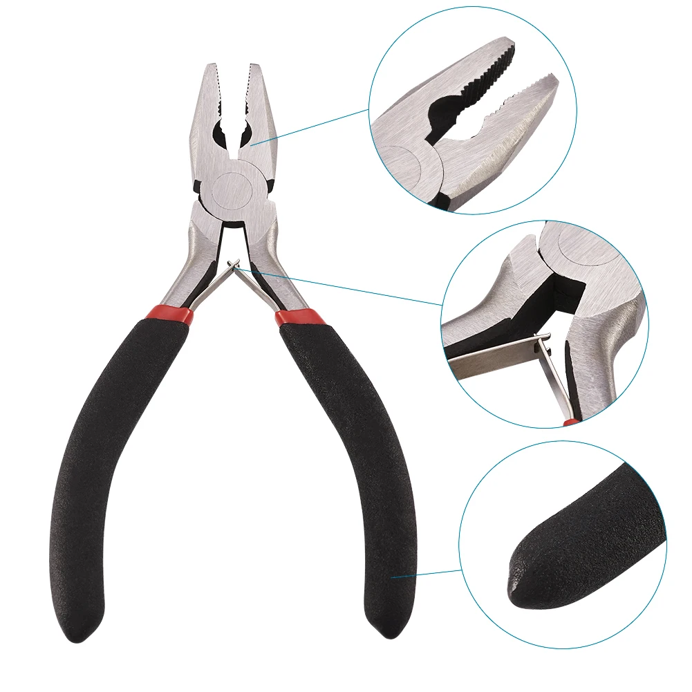 Pliers For Jewelry Making Crafts Repair Needle, Chain, Round Nose Pliers,  Wire Cutter Lopping