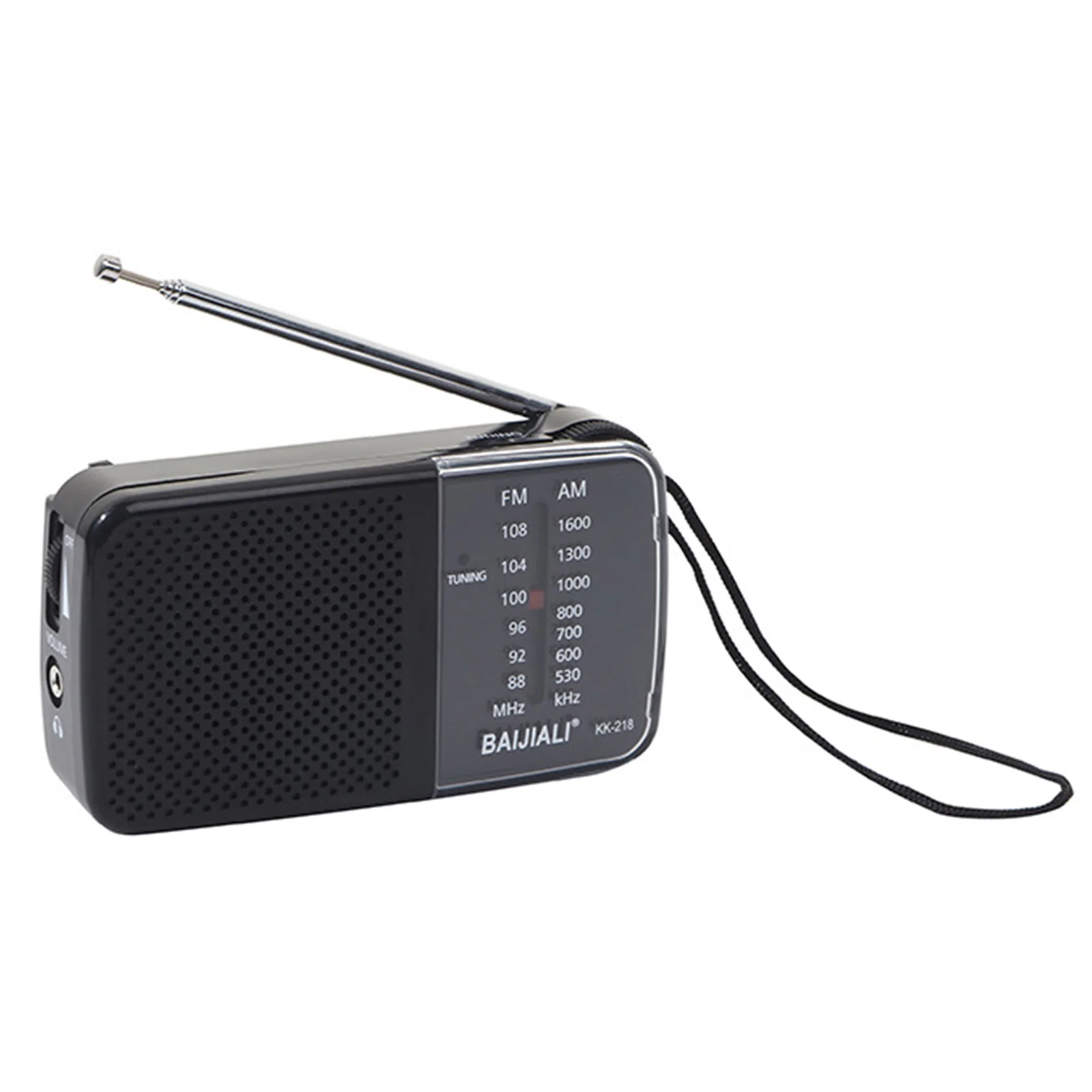 Mini Portable Vintage Radios Rechargeable Full-wave Band World Receiver Telescopic Antenna Built-in Speaker For Morning Exercise