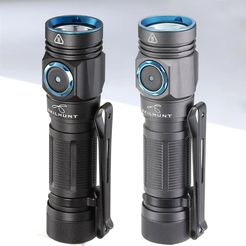 Фото Аккумулятор SKILHUNT M150 V3 14500/AA, фонарик с магнитной зарядкой USB, яркий мини-фонарик для повседневного использования №2
