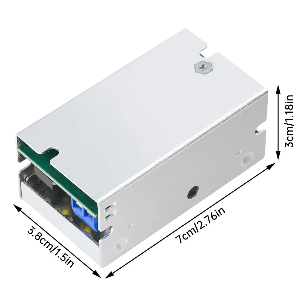 High-Power Adjustable DC-DC Buck Converter Module, 200W 15A Step-Down Power Supply