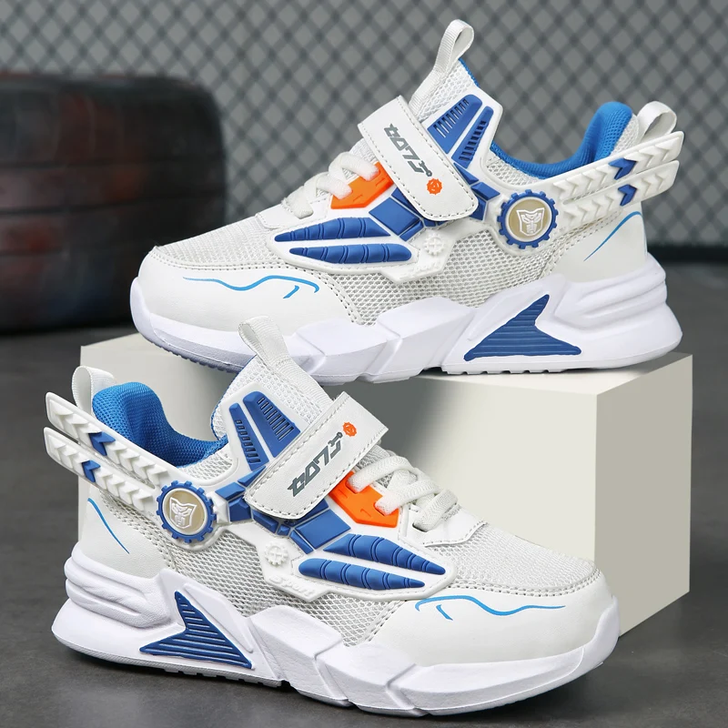 

Children Boy Mesh Sneakers Summer Breathable Kids Sport Shoes 2022 Fashion Toddler Boys Outdoor Walking Shoes Running Lightly