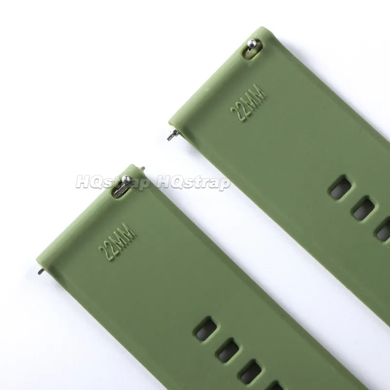 Waterproof Soft Silicone Quick Release Watch Strap – Premium Replacement Band Bracelet