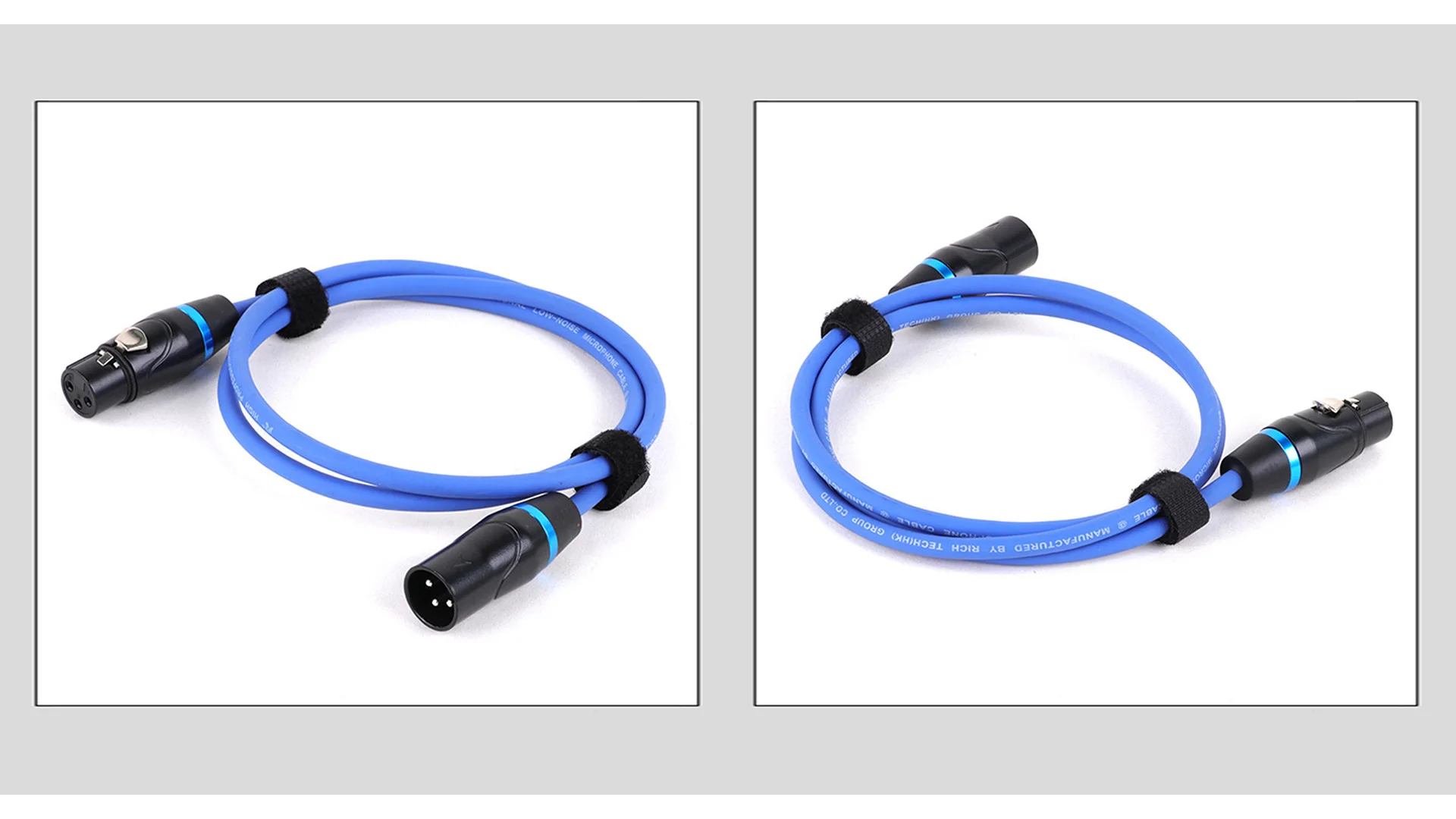 Guerguo buntes xlr 3-poliges Kabel Stecker zu Buchse m/f Audio kabel abgeschirmt für Mikrofon mischer 0,3 m 1m 1,5 m 2m 3m 5m 8m 10m 15m – Detail 8