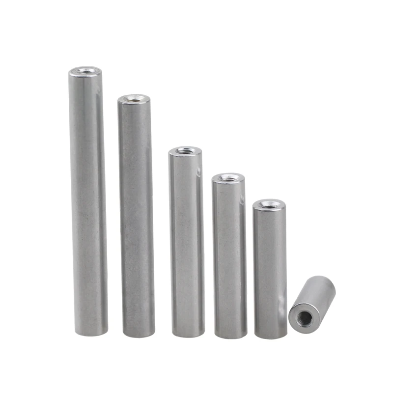 M2 M2.5 M3 M4 M5 M6 Threaded Round Aluminum Standoffs Spacer Column Extend Stud Long Nut length 6mm to 100mm for RC FPV