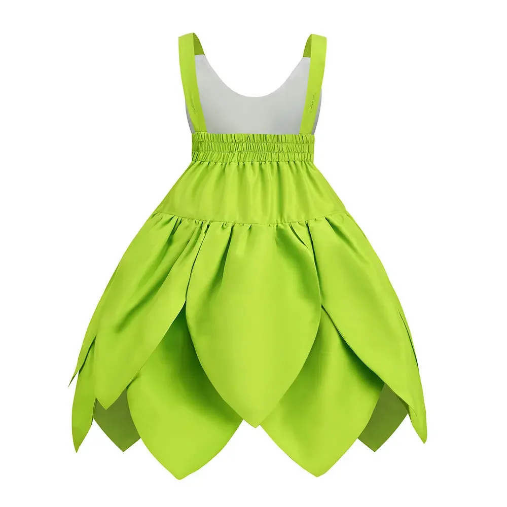 Tinker Bell Fairy Dress Kids Girls Halloween Outfits Cosplay Costume cosplay costume kids girls dress halloween dress outfit