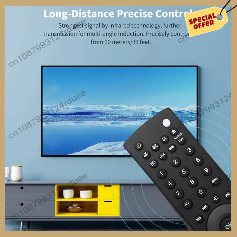 A75T 1 PCS 교체 CT-8023 TV 리모컨 검정색 Toshiba TV 용 배터리 없음 26DL833R 26DL834R 26KL933R 26KL934R 32DL833R