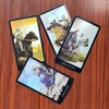 Witches Divination Tarot Cards Set of 78 Surface Laser Cards with English PDF Book for Beginners (English Edition) 4