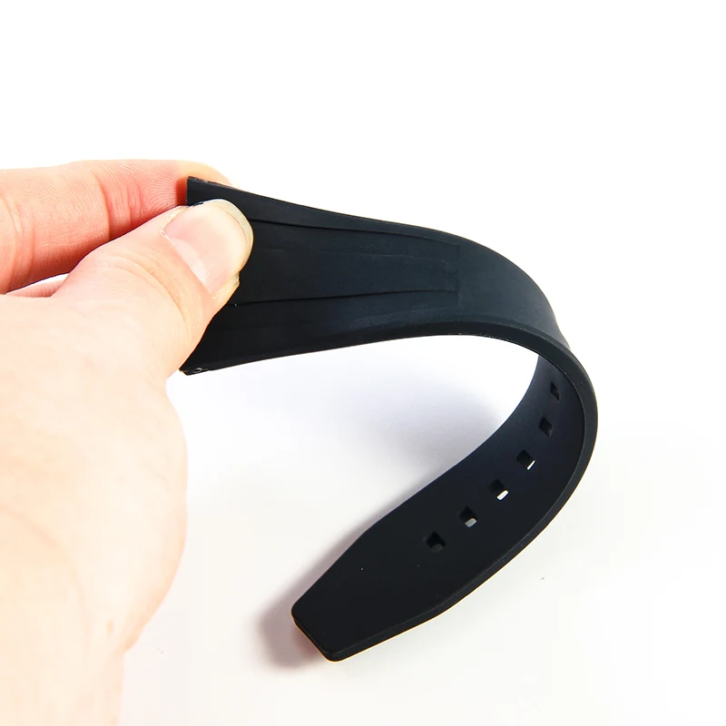 Premium Silicone Waterproof Watch Band for Luxury Timepieces - 26mm Strap