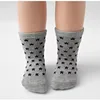 6 Pairs a Lot Baby Floor Socks Infant Stripe Thin Adhesive Socks Kids Boys Color Block Non Slip Socks 3
