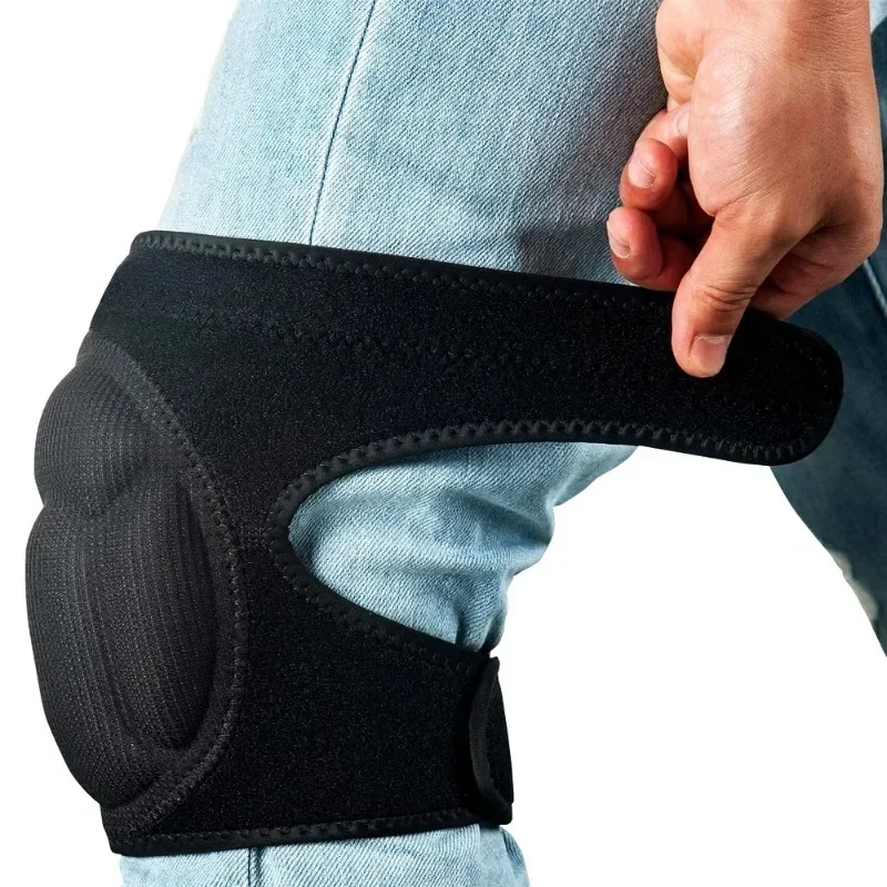Knee Pads 1Pc Thick Work Gardening Sports for Men Women Sponge Collision Avoidance for Carpet Roofing Garden