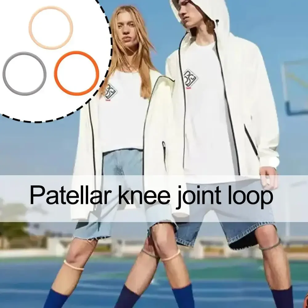 Fine Patella Belt 2pcs Basketball Knee Force Patella Knee Joint Rope Rubber Band Sports Pad Elastic Fixed Protection