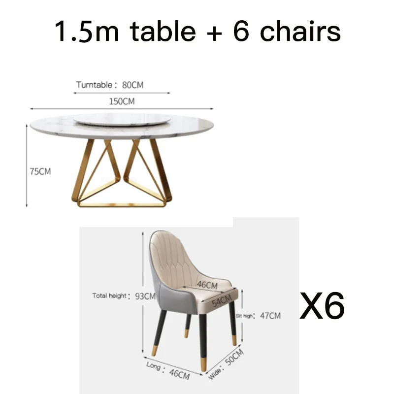1.5m table set