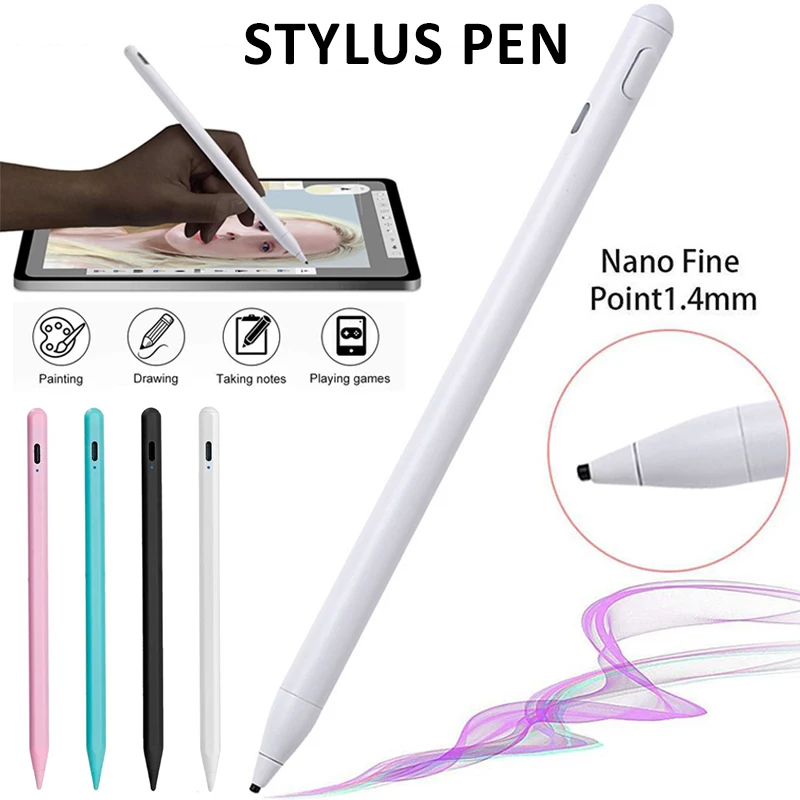 

New Capacitive Pen IOS Android Phone Tablet Pencil iPad Touch Screen Stylus Pen Fine Workmanship and Good Performance Brand New