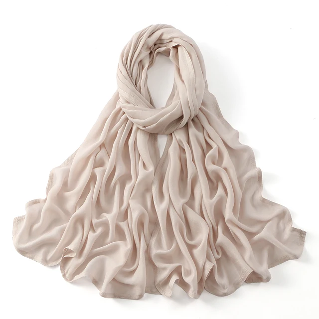 185*75 cm musulman Modal Hijab rayonne coton châles pour femmes mince plaine écharpe grande taille foulard islamique Turban bandeau