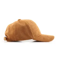 Corduroy Baseball Cap For Women Men New Cotton Solid Color Sunhat Sport Snapback Caps Autumn Warm Fashion Hip Hop Fishing Hat - Image 2