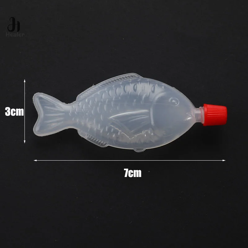 10 Bottigliette A Forma Di Pesce Per Salsa Di Soia E Aceto – Monouso In Plastica Alimentare Da 4ml Per Sushi E Onigiri