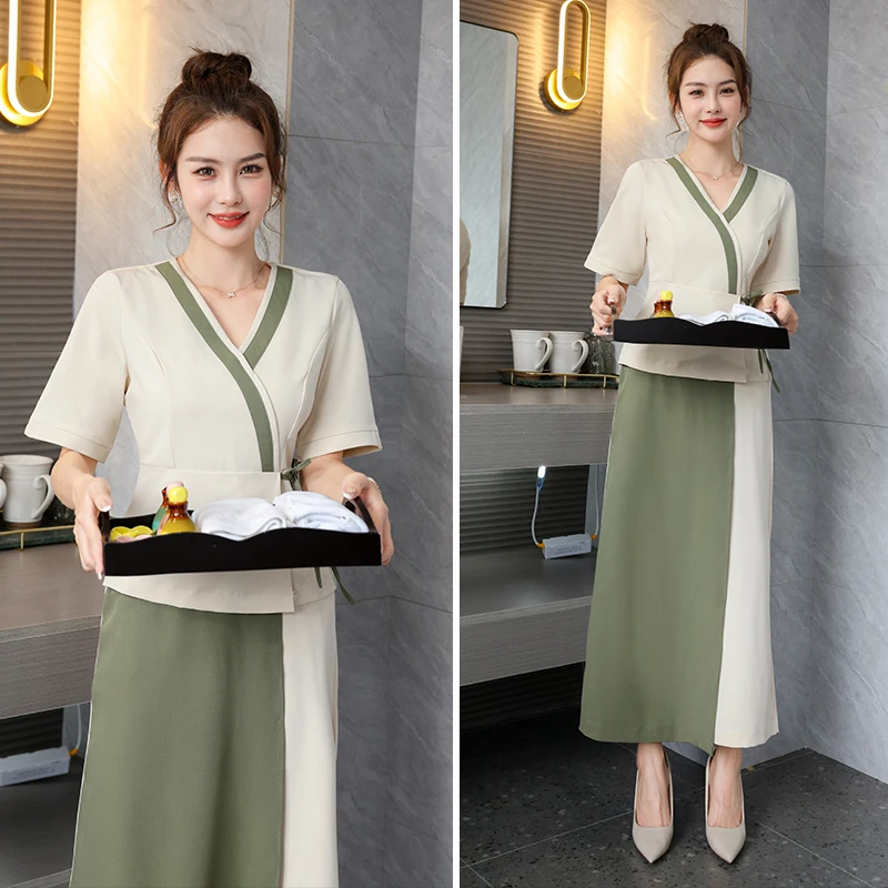 Uniforme esthétique de style professionnel pour femme