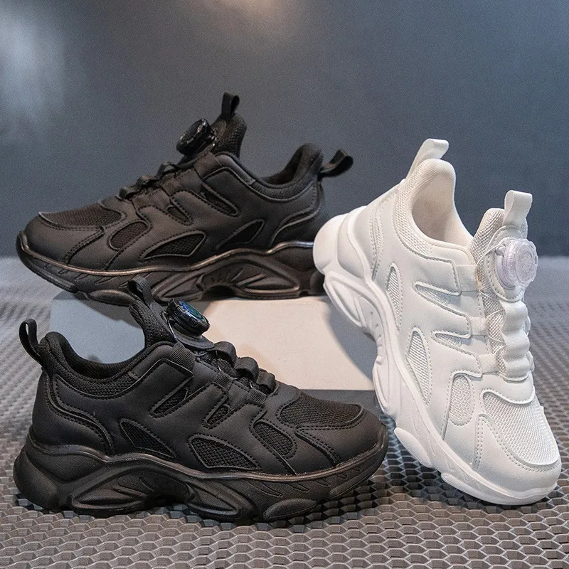 Breathable Mesh Kids Sneakers for School