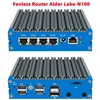 SZBOX G48S Fanless Router Alder Lake-N100 Windows 11 DDR5 NVME SSD pfSense Router OPNsense Firewall Server 1
