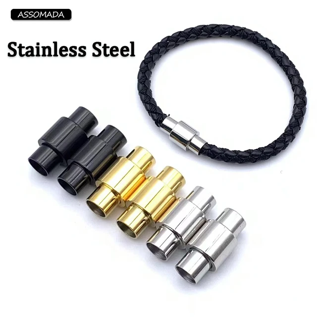 Stainless Steel Jewelry Making Accessories | Leather Jewelry Making  Accessories - Jewelry Findings & Components - Aliexpress