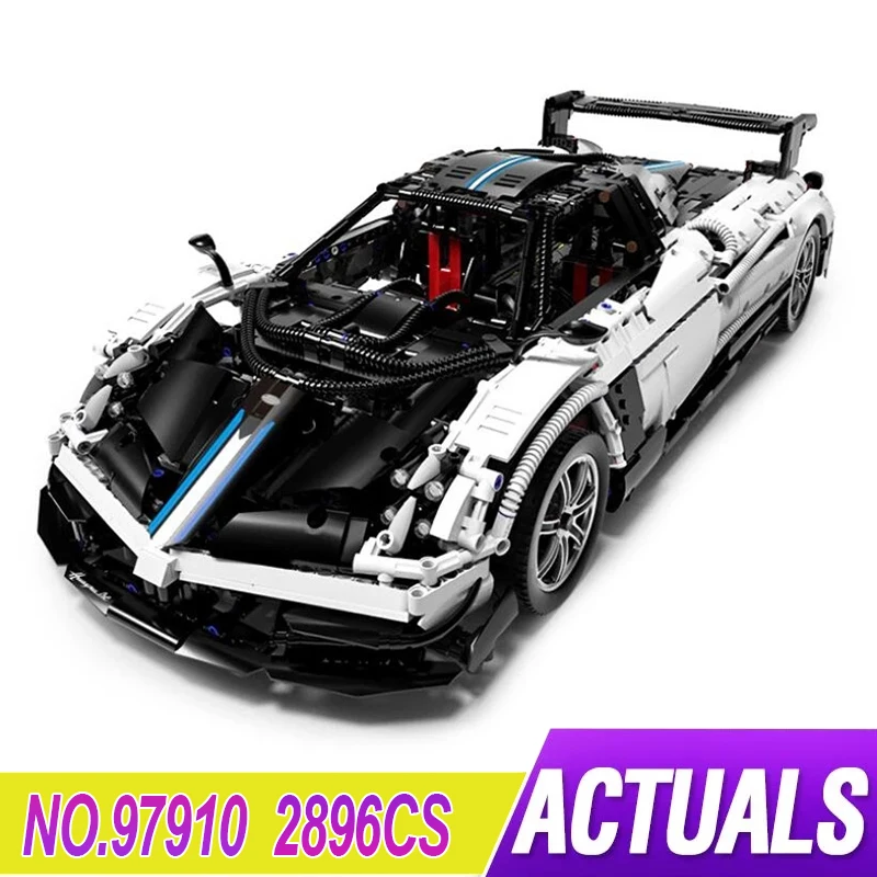 

Новый MOC автомобиль, языгани Хуайра BC, строительные блоки, кирпичи, развивающие игрушки, подарки на день рождения