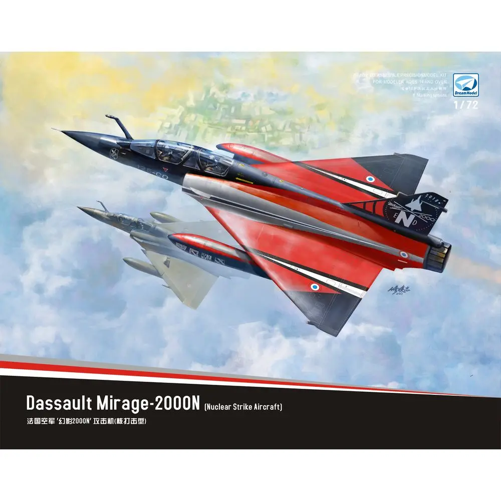 

DreamModel DM720021 1/72 Dassault Mirage-2000N (Unclear Strike Aircraft) - Scale Model Kit