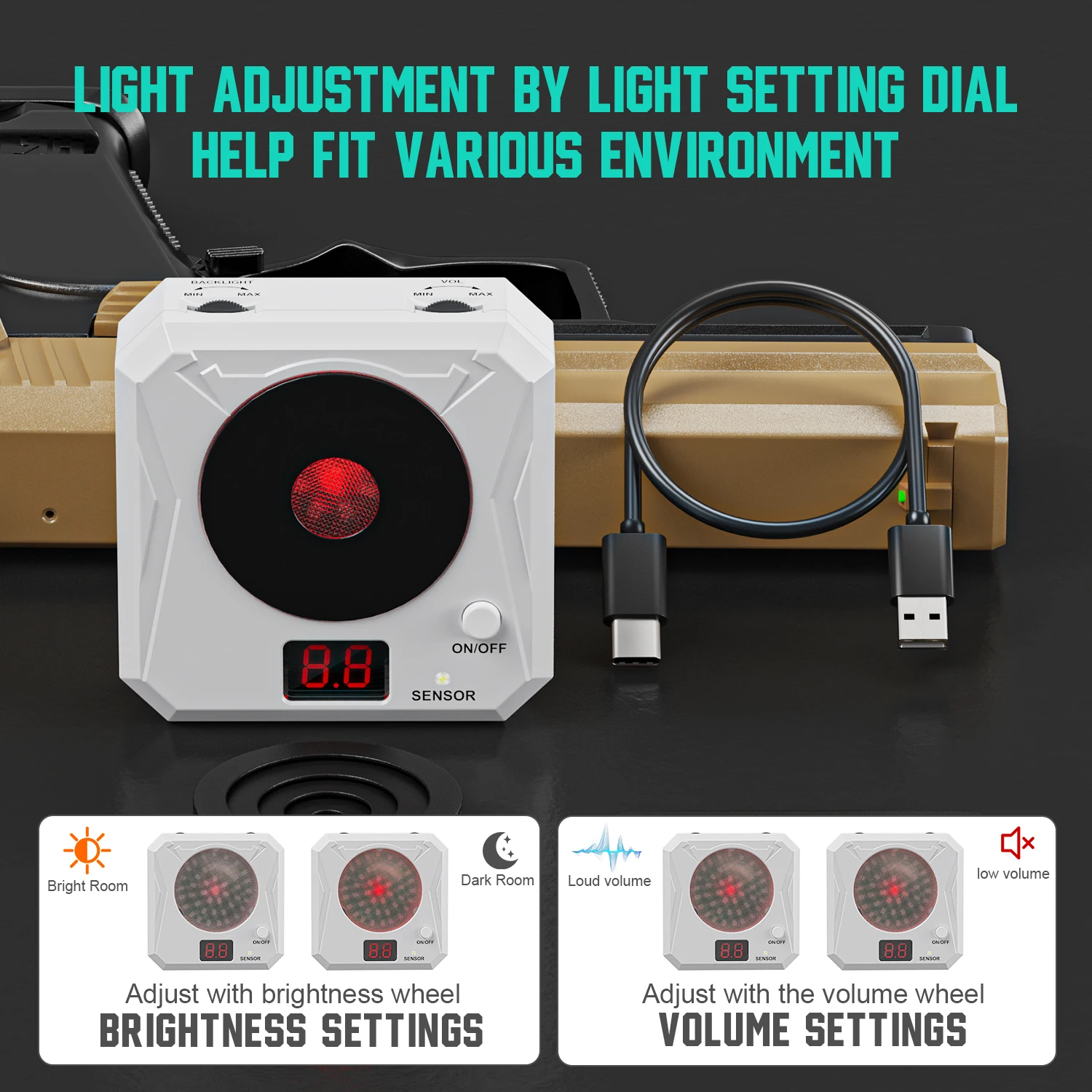 Infrared Induction Electronic Scoring Laser Target Color Sensitive Shooting Practice Sound Effects Training Toy