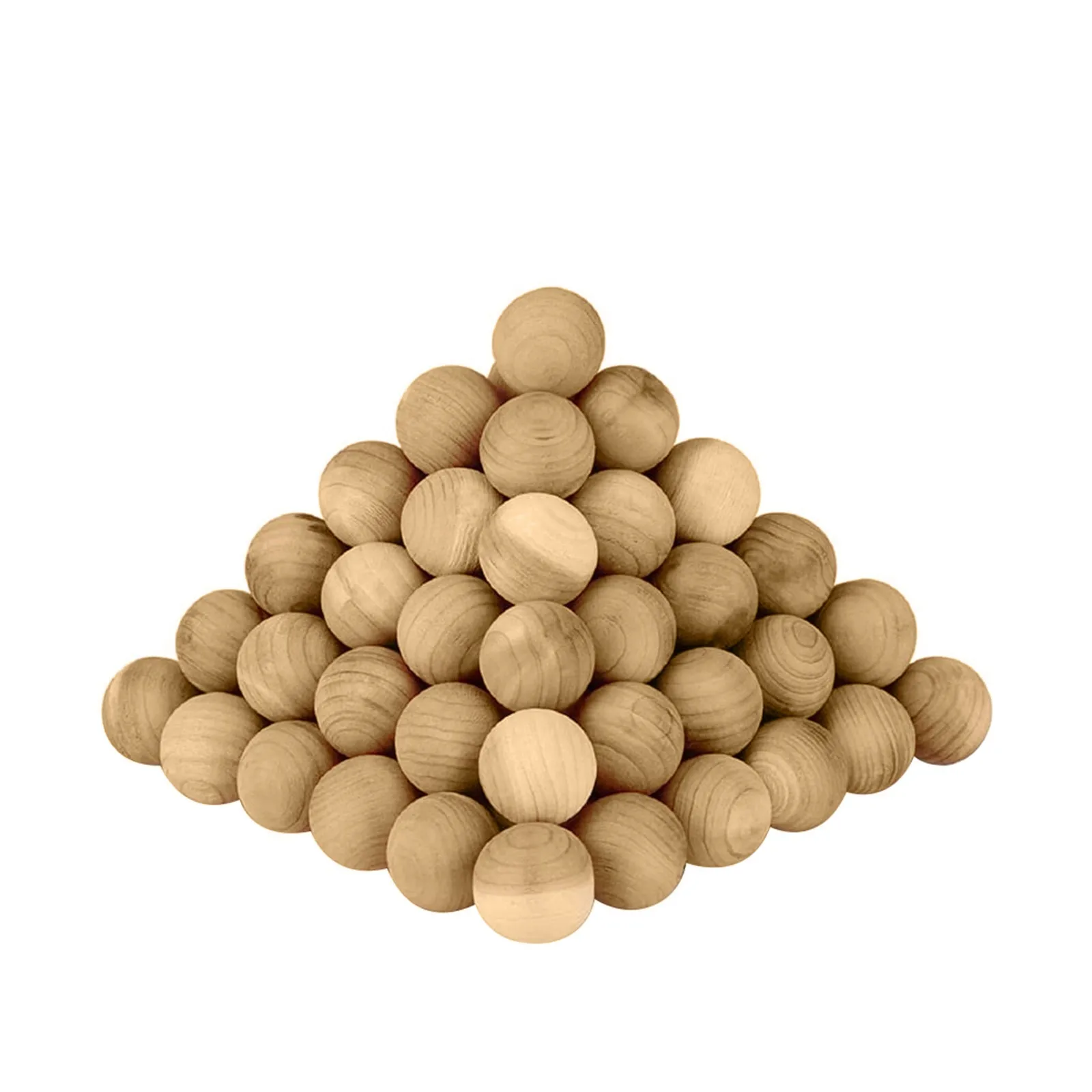 Cedar Camphor Balls 80-Piece Wardrobe Deodorizing Mildew-proofing Insect-proofing Natural Moth Balls Deodorant Balls