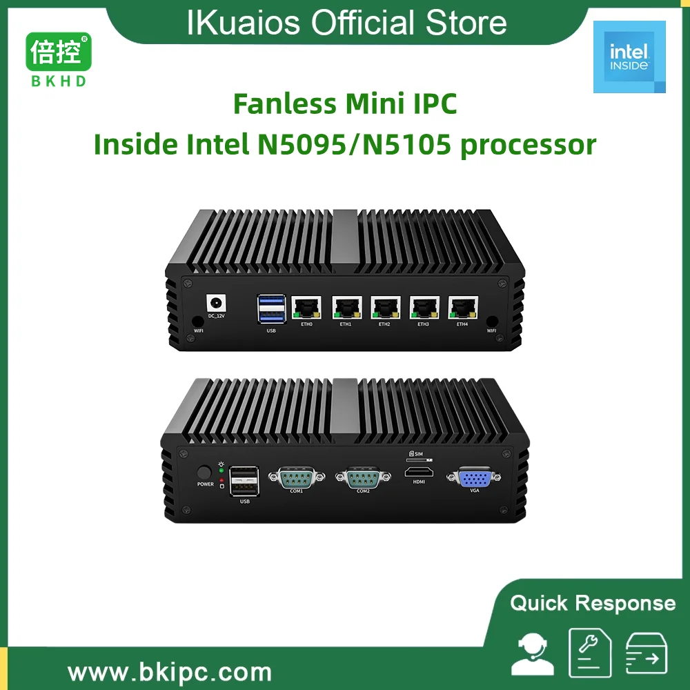 IKuaiOS-Fanless-Firewall-Industrial-Router-Mini-IPC-G47-5x2-5GE-Intel ...