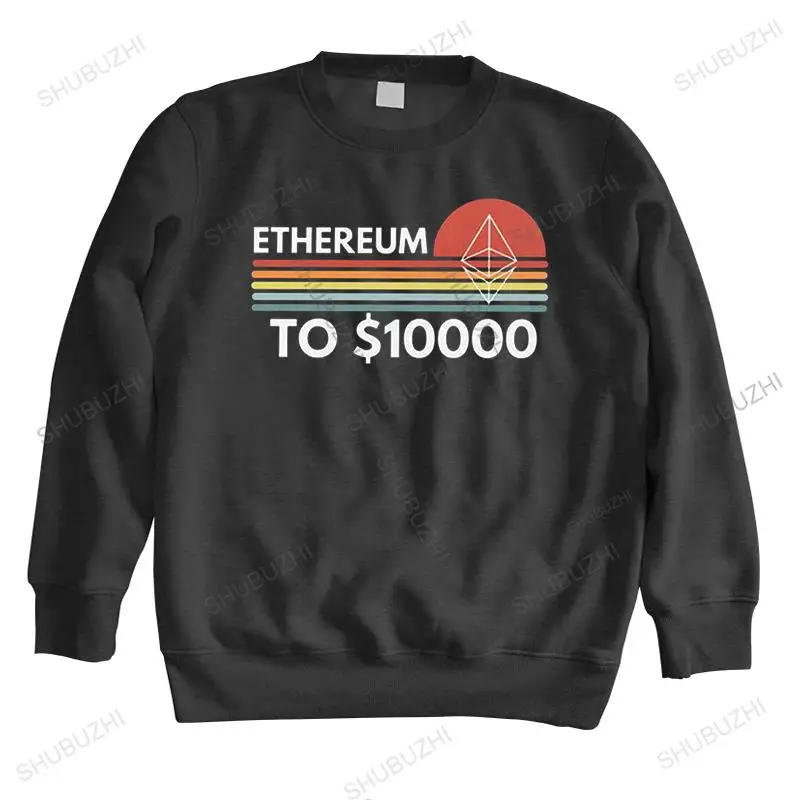 

Толстовка Ethereum до 10000 долларов, мужские свитшоты с принтом криптовалюты, худи с принтом криптовалюты, хлопковые толстовки