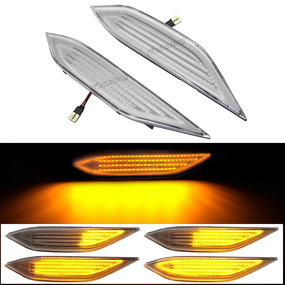 2piece Side Marker Light Arrow Dynamic LED Turn Signal Blinker