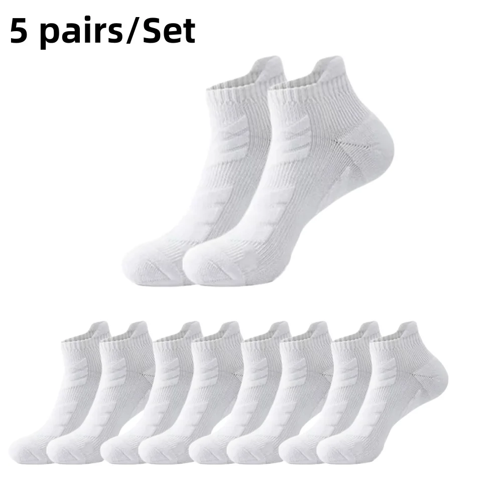 Pack of Anti-Slip Breathable Sports Socks for Men - Short & Long Tube Options