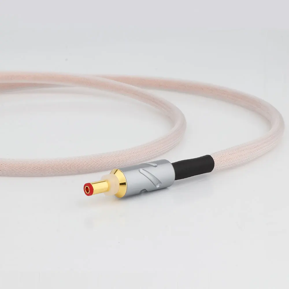 Hifi occ versilberter draht gx16 dc stecker dc kabel lineares stromkabel GX16-2P zu dc 2,5 – Detail 11