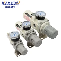 SMC ประเภท AW2000-02 AW3000-03 AW4000-04 คอมเพรสเซอร์ Air FILTER Controller แยกน้ํามันตัวกรอง PNEUMATIC Air PRESSURE Regulator 4
