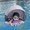 Mambobaby Baby Float Lying Swimming Rings Infant Waist Swim Ring Toddler Swim Trainer Non-inflatable Buoy Pool Accessories Toys 4