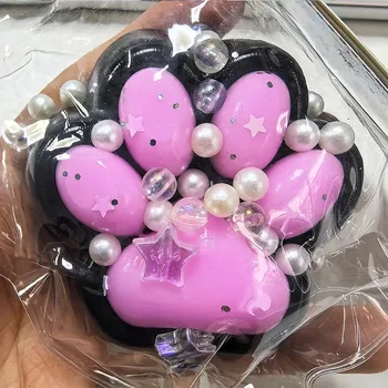 Squishy Cat Paw Stress Relief Toy – Soft Kawaii Squeeze Toy for Anxiety Decompression Sensory Fidget Gift for Kids & Adults