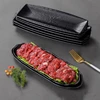Rectangular Melamine Dinner Plate Home Thickened Food Tray Multifunctional Non-slip Hot Pot Side Dish Pan Kitchen Storage Tools 2
