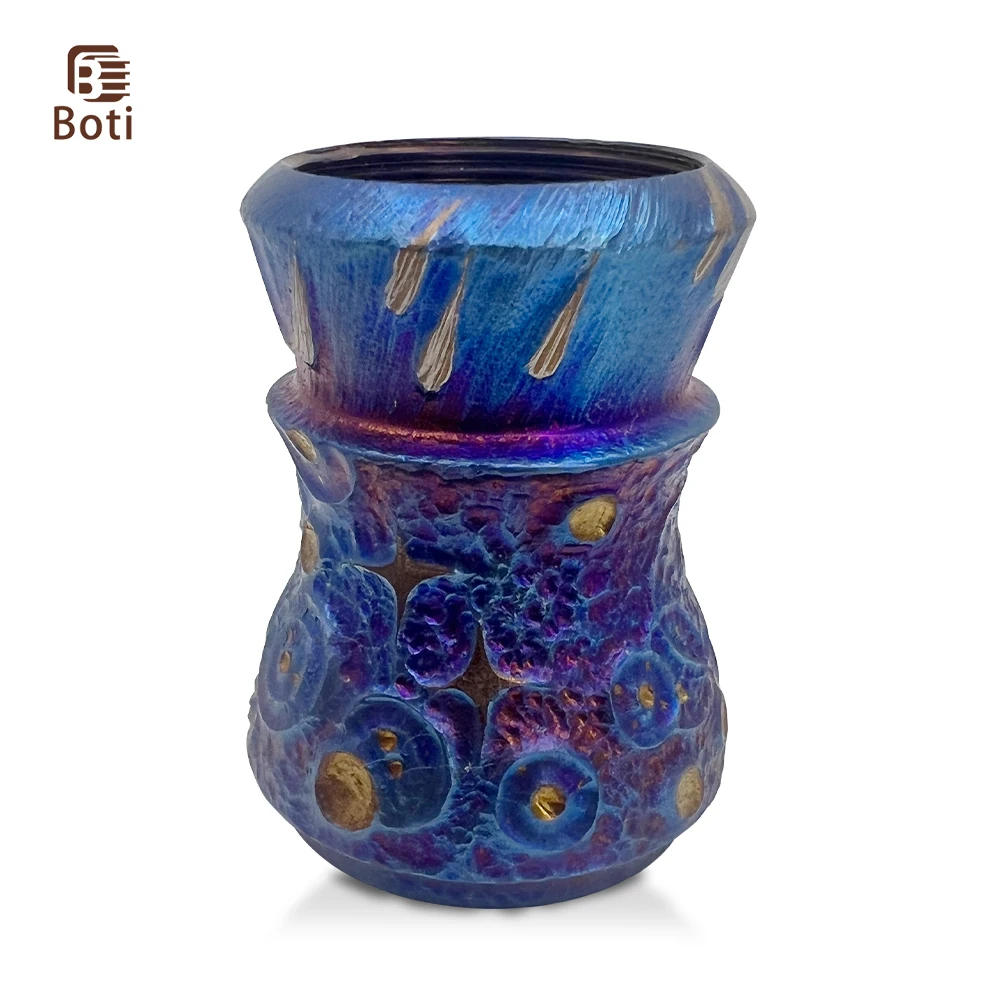 Титановая винтовая ручка с гравировкой Boti