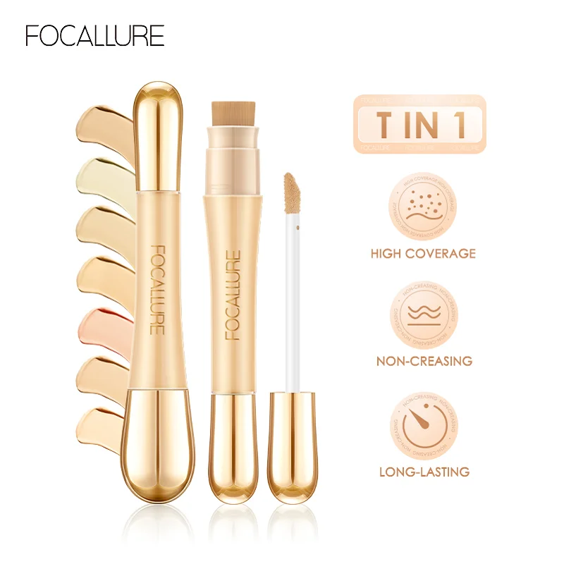 FOCALLURE Face Concealer Foundation Stick Liquid Concealer Women Cosmetics